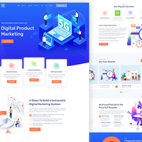 NIXA - SEO & Digital Marketing Website 