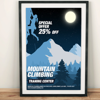 Mountain-Climbing-Poster-Design-Concept