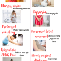 Awareness for dangers of pregnancy