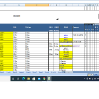 Customer details from hard copy to Excel format