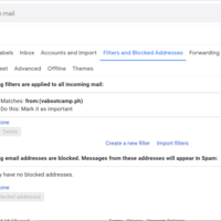 Email Management - Filtered 