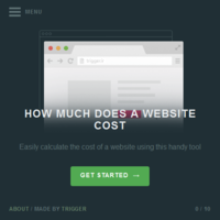 Web Application Cost Estimator