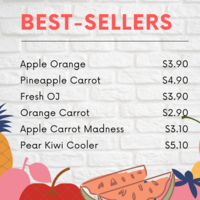 Sample Menu  Canva