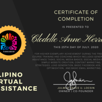 Training Certificate of Completion_Freelancing Course