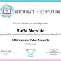  Completed E-Commerce Online course