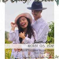 Sample layout for Wedding Invitation
