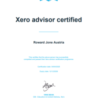 Xero Advisor Certificate