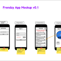 Frendzy App Mockup
