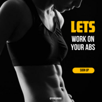Fitness Social Media Post Designs