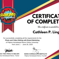 Photo and Video Editing Certificate