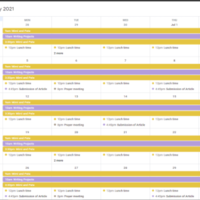 Calendar Management