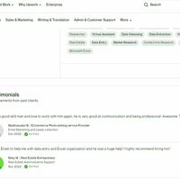 Upwork Profile Reviews