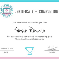  Certificate for Photoshop Essentials