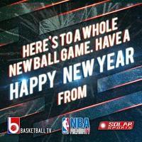 New Year greeting post for sports channels