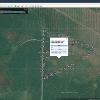 Design Map using Google Earth and Database