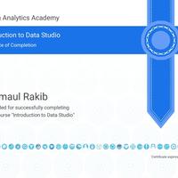 Introduction to Data Studio