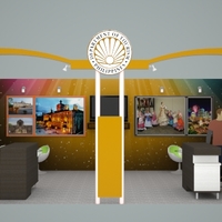 Booth design 1, front