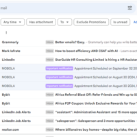 Inbox streamlined, communication optimized