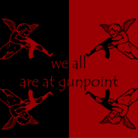 Anti-war illustration for T-shirt print