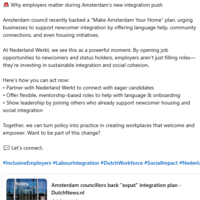LinkedIn posts i create for a non-profit org