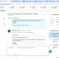 Customer support using Zendesk