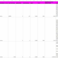 Airbnb Arbitrage client spreadsheet