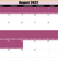 Calendar Tracking