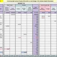 Book keeping excel sheet