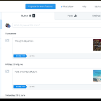 Social Media Management (Schedule post)