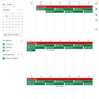 Calendar Management sample