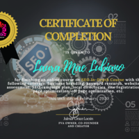 SEO Advance Course Certifate