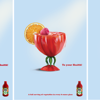 Advertising Illustration "V8 # Full Page Spreads"