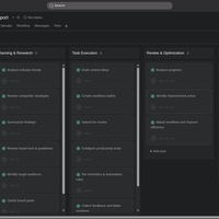 Managed project  using Asana