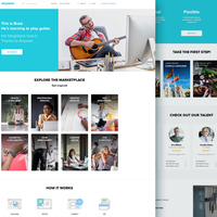 Home page design