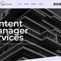 WordPress Elementor Personal CV Website