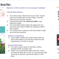 Mobile Usability Assessment - Snapshot