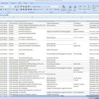 Web research on logistics