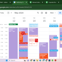 Calendar manaement on Google Calendar