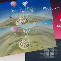 Angular+Three.js+WebGL website