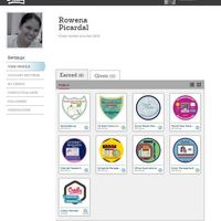 Credly Badges earned in VA bootcamp & Bookkeeping course