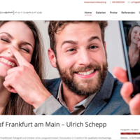 WordPress Photography Portfolio website