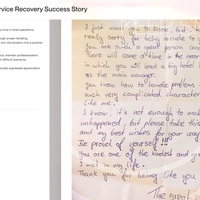 Guest Experience & Service Recovery Success Story