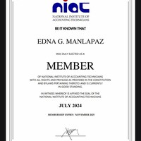 NIAT CERTICATE-CAT,RCA,MICB