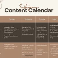 Content Calendar