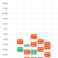 Calendar Management Schedule 