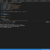 Command line app: Node.js, Inquirer