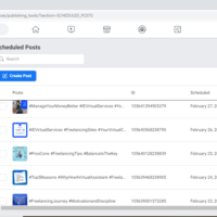 Social Media Planning - Facebook Page