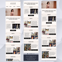 Chic Inbox: Email Design for Elle