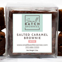 Packaging work for Small Batch Brownies