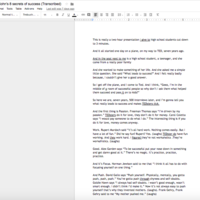 Transcription